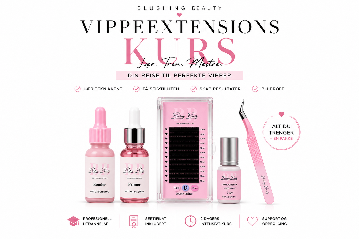 Vippeextensions Kurs